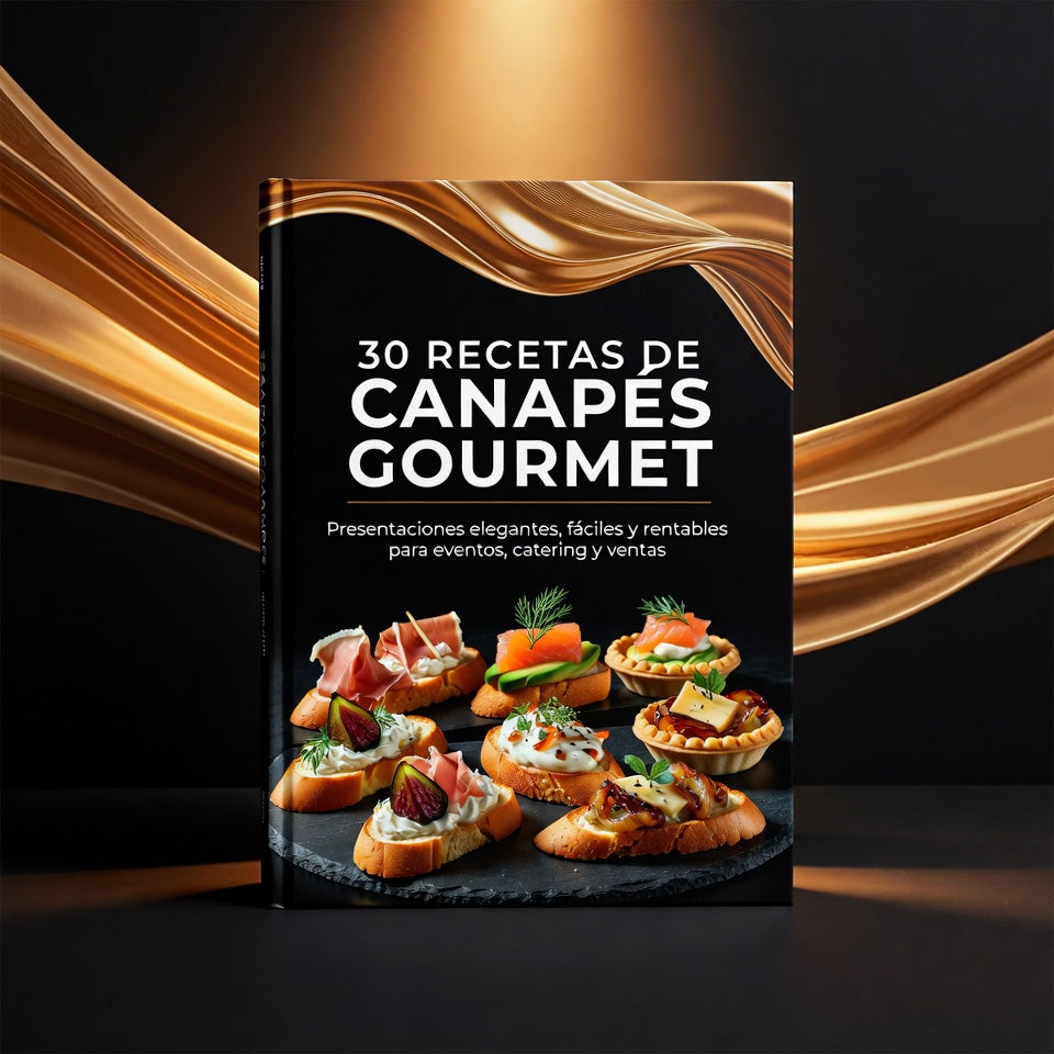 30 Recetas de Canapés Gourmet